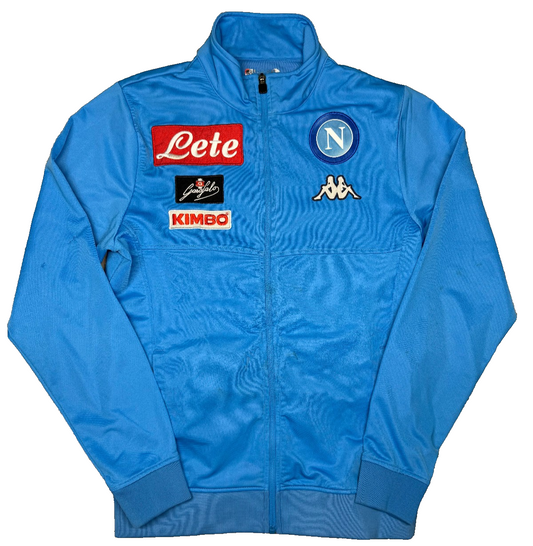 felpa Calcio vintage Napoli 2016-17 Insigne Lete Kappa S player gara Kimbo