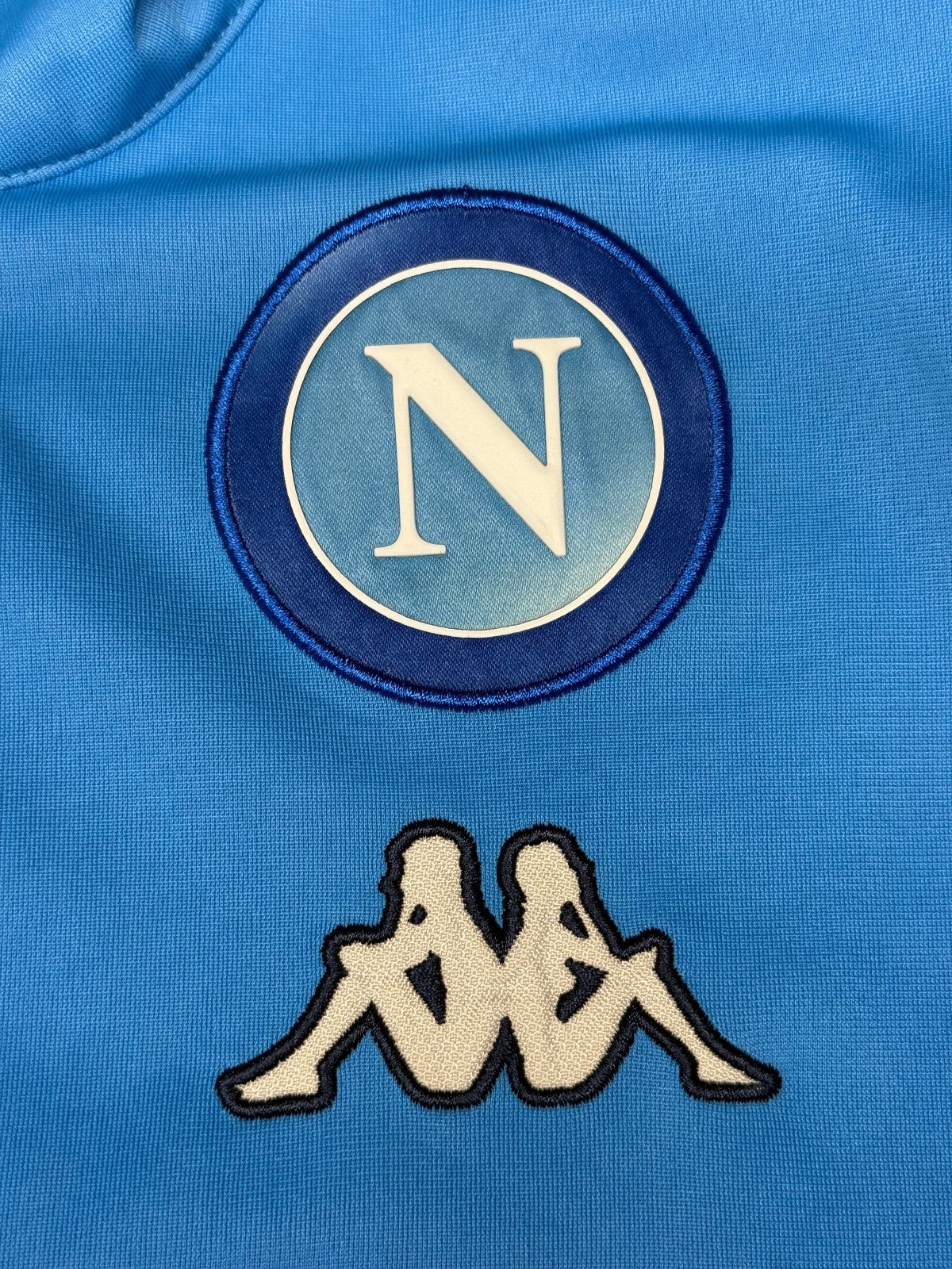 felpa Calcio vintage Napoli 2016-17 Insigne Lete Kappa S player gara Kimbo