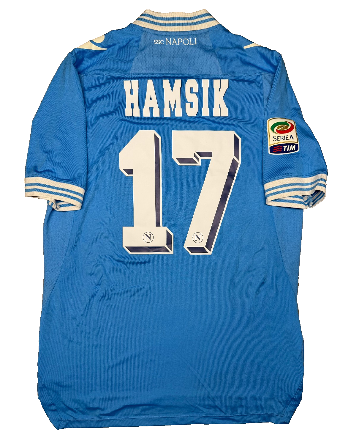 maglia calcio vintage Napoli HAMSIK home 2012 2013 shirt Jersey Macron XXL Lete