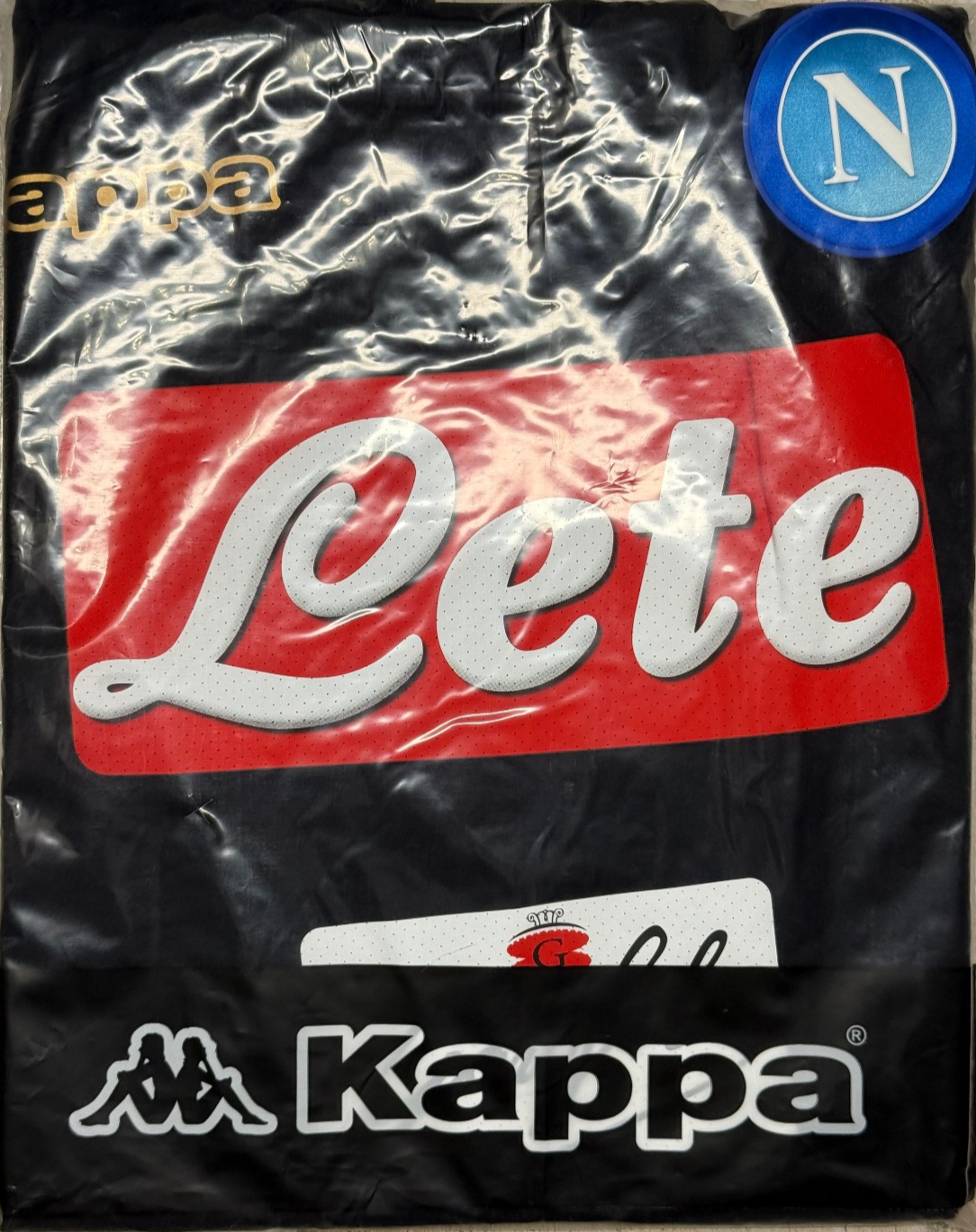 Maglia Calcio vintage Napoli 2016-17 Hamsik Lete Serie A Kappa L/XL gara Kimbo