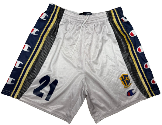 pantaloncini calcio vintage Parma Champion THURAM 2000-01 shorts player issue