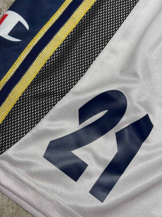 pantaloncini calcio vintage Parma Champion THURAM 2000-01 shorts player issue
