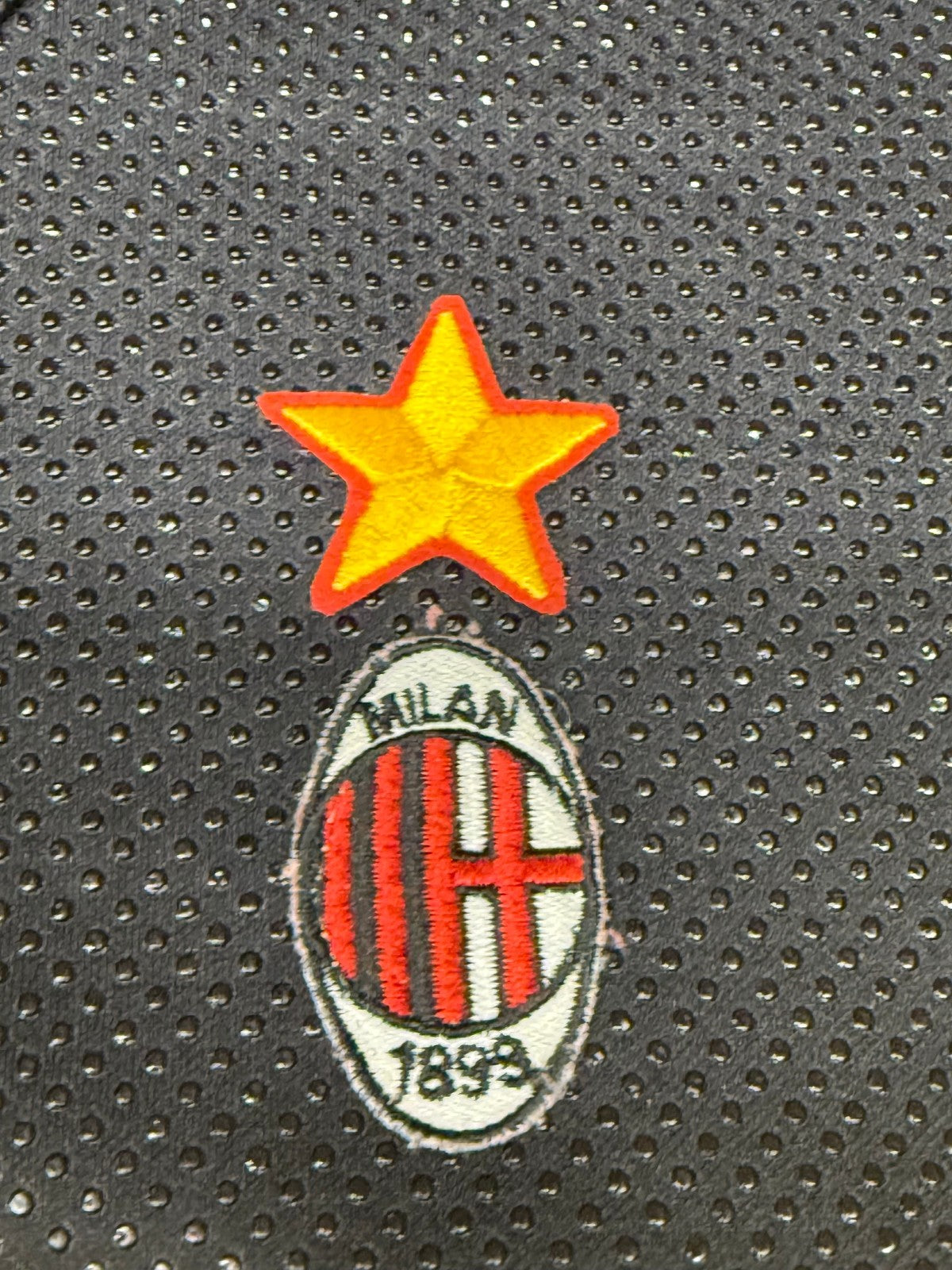 maglia calcio vintage AC Milan SEBASTIANO ROSSI Lotto 1995-96 OPEL  XL portiere