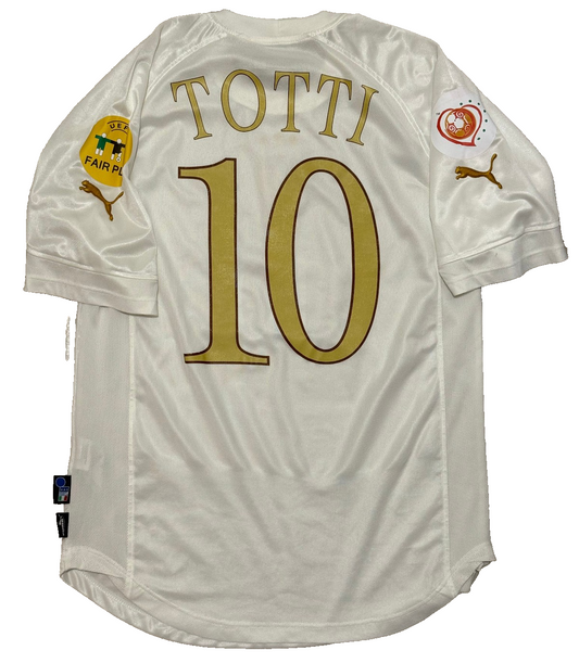maglia calcio italia TOTTI Euro 2004 Portugal Jersey home M Puma shirt vintage