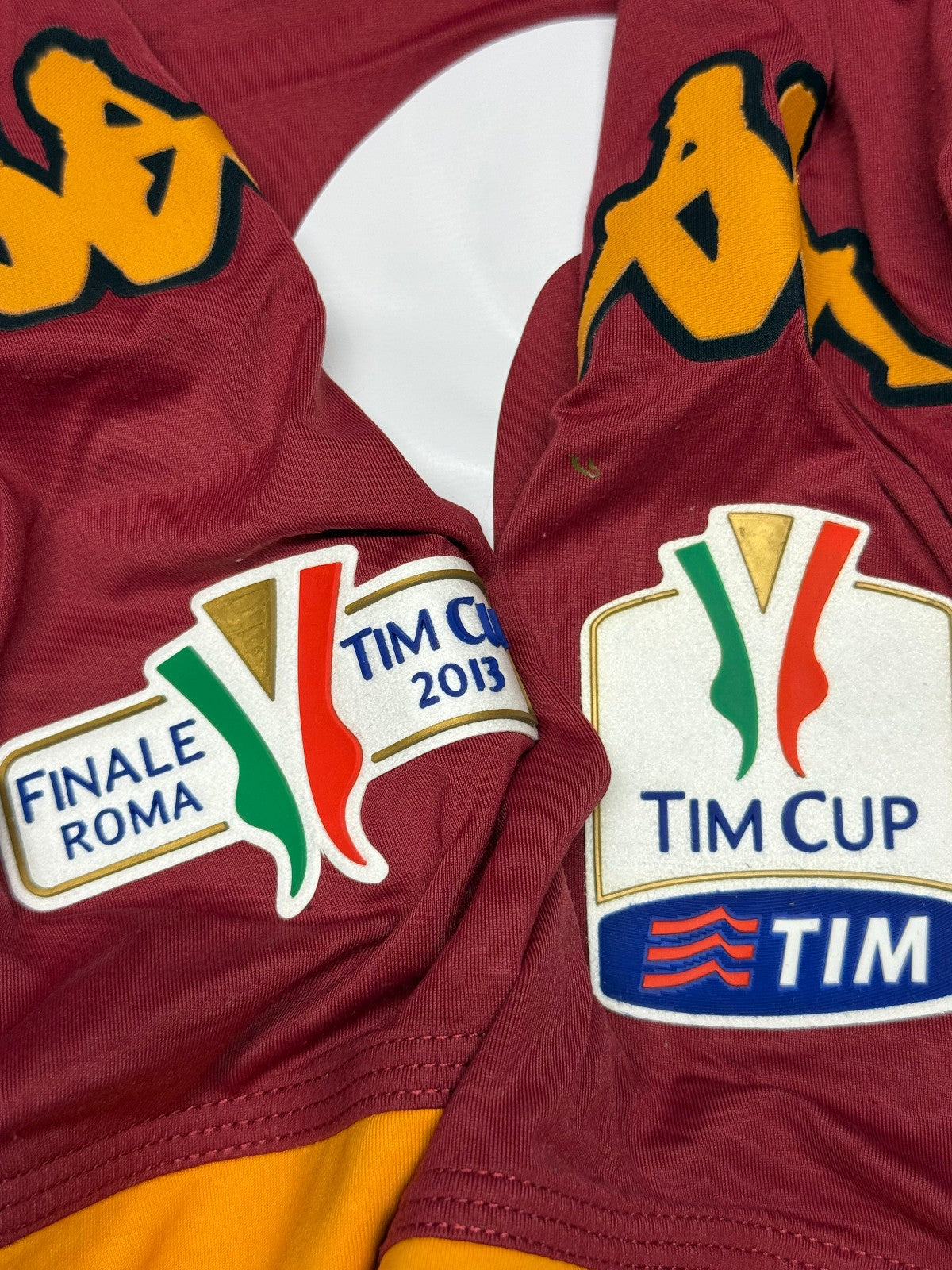 maglia calcio AS Roma vintage Totti Finale TIM CUP 26 Maggio 2013 Wind Home M