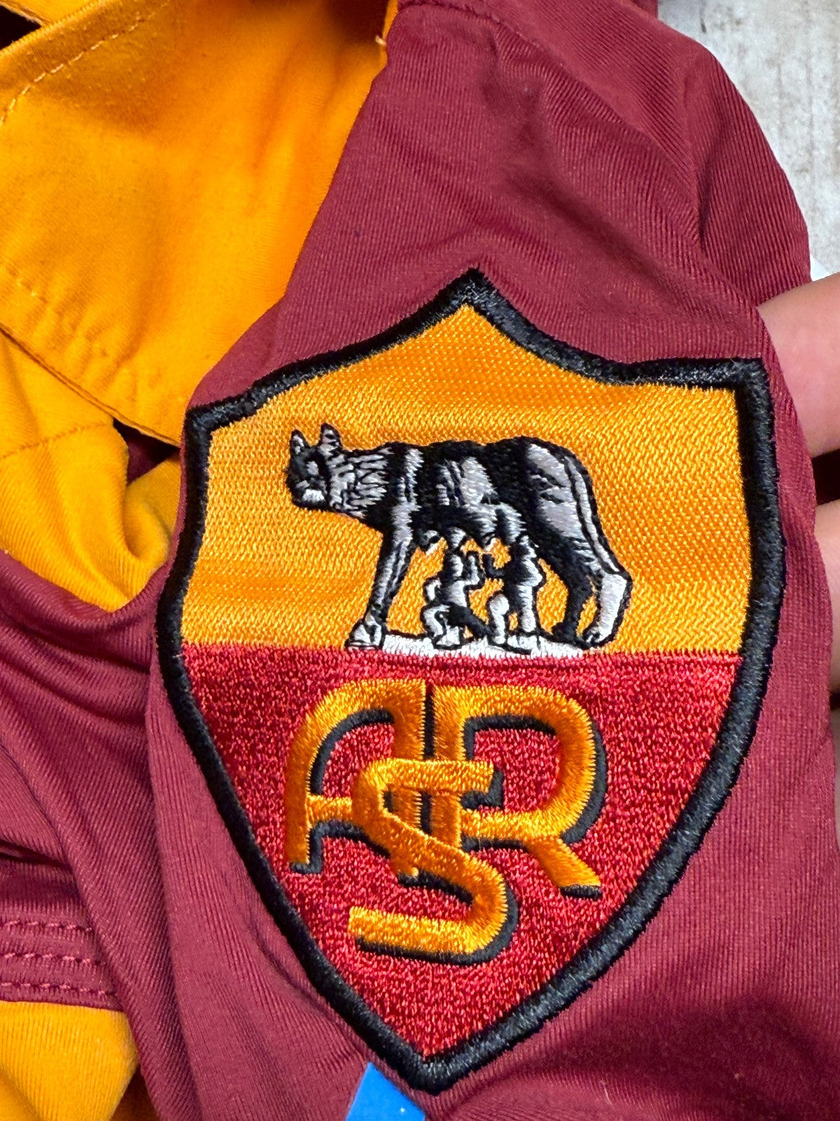 maglia calcio AS Roma vintage Totti Finale TIM CUP 26 Maggio 2013 Wind Home M