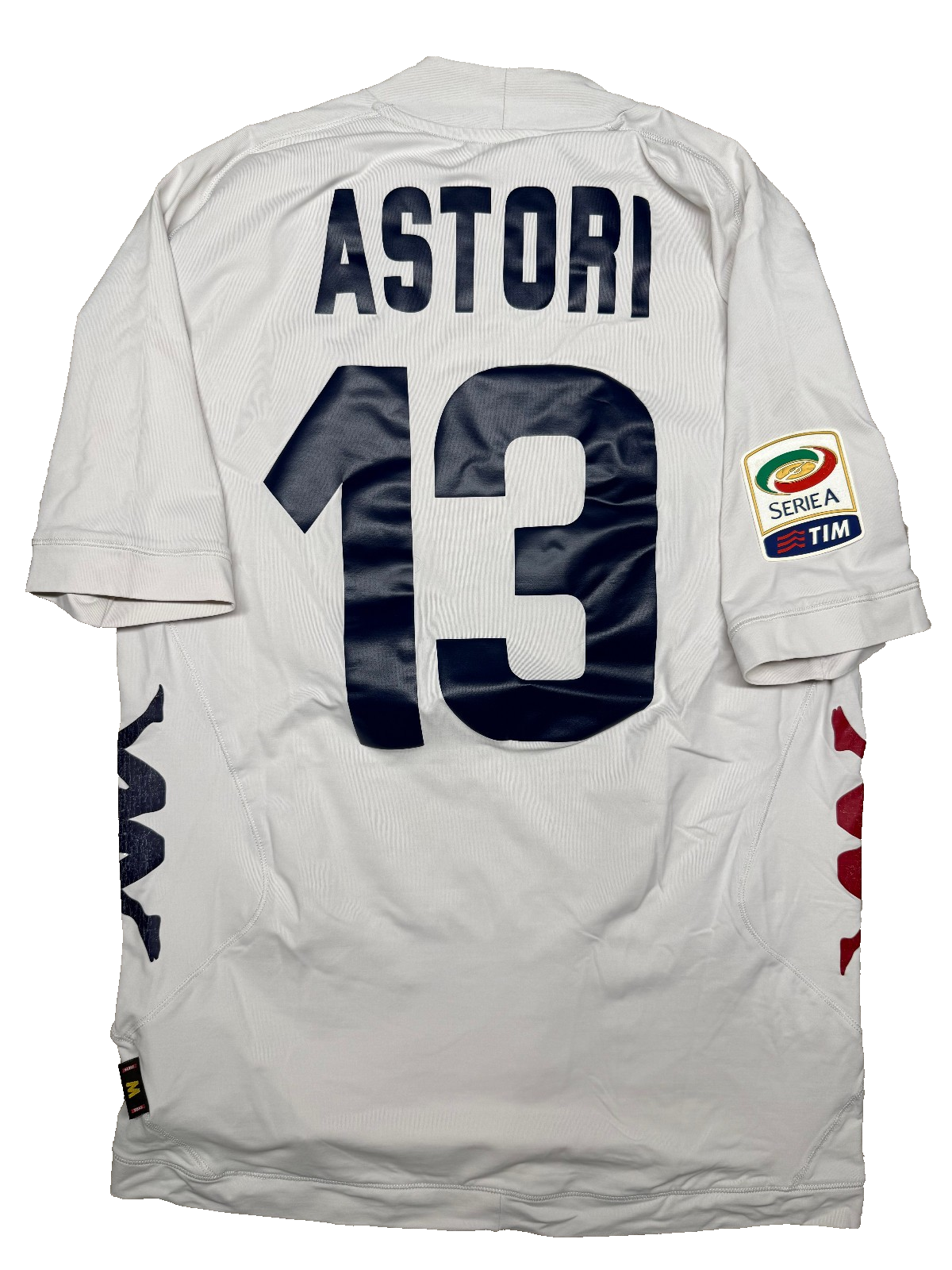 maglia calcio vintage Cagliari ASTORI #13 Kappa 2011 2012 M Sardegna Tirrenia