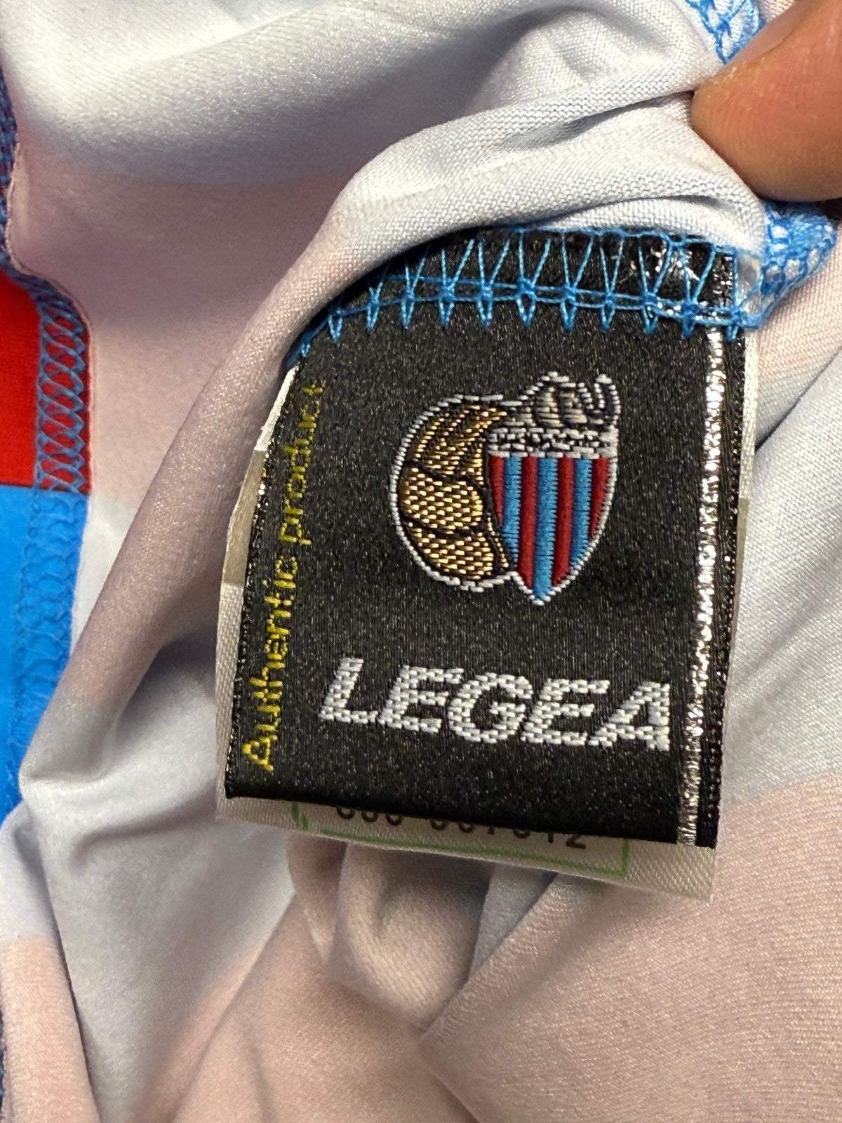 maglia calcio vintage CATANIA MASCARA Legea 2009 2010 Serie A Home L