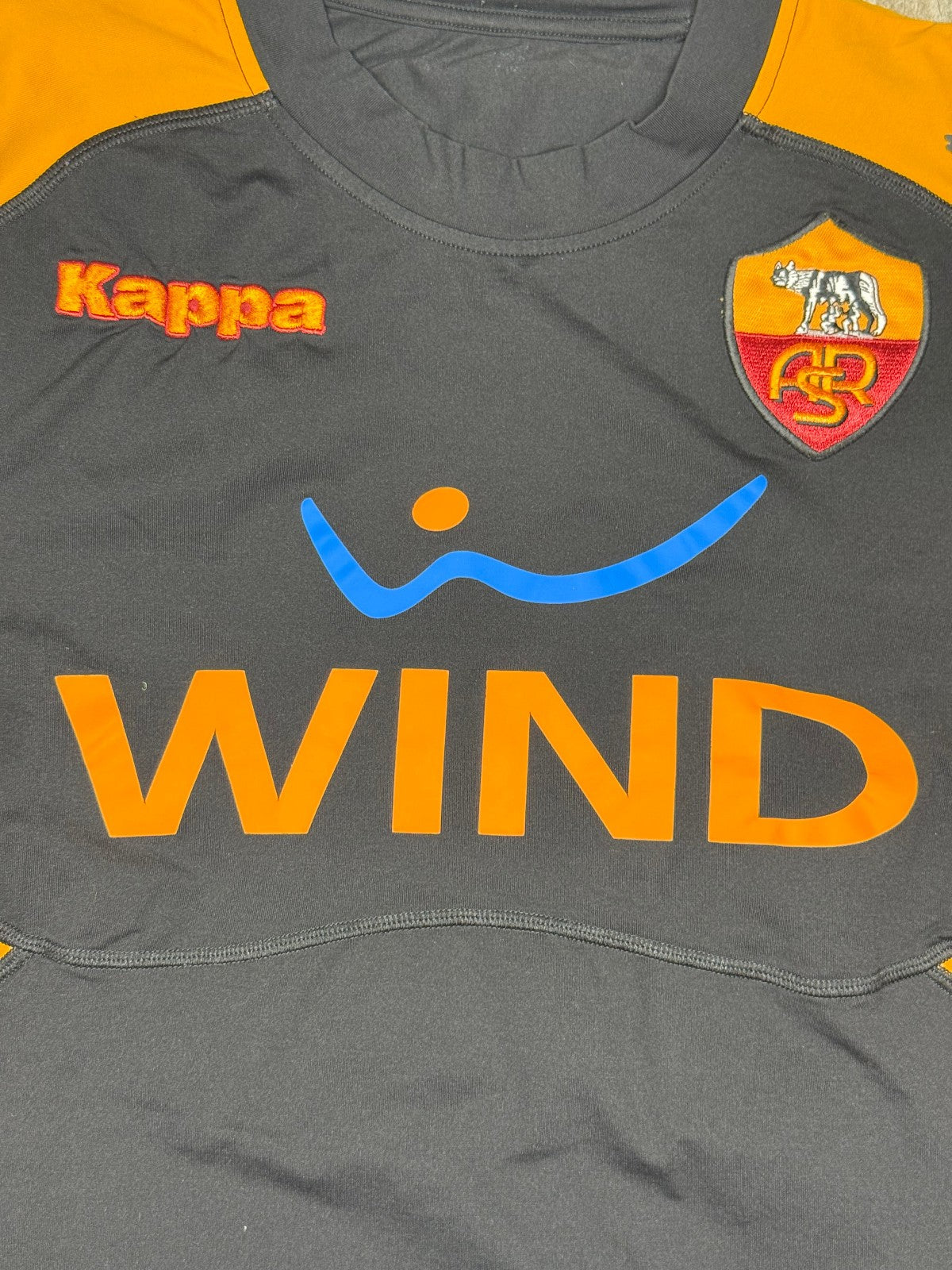 Maglia calcio vintage Roma JUAN Kappa 2010 2011 Wind Serie A XL third