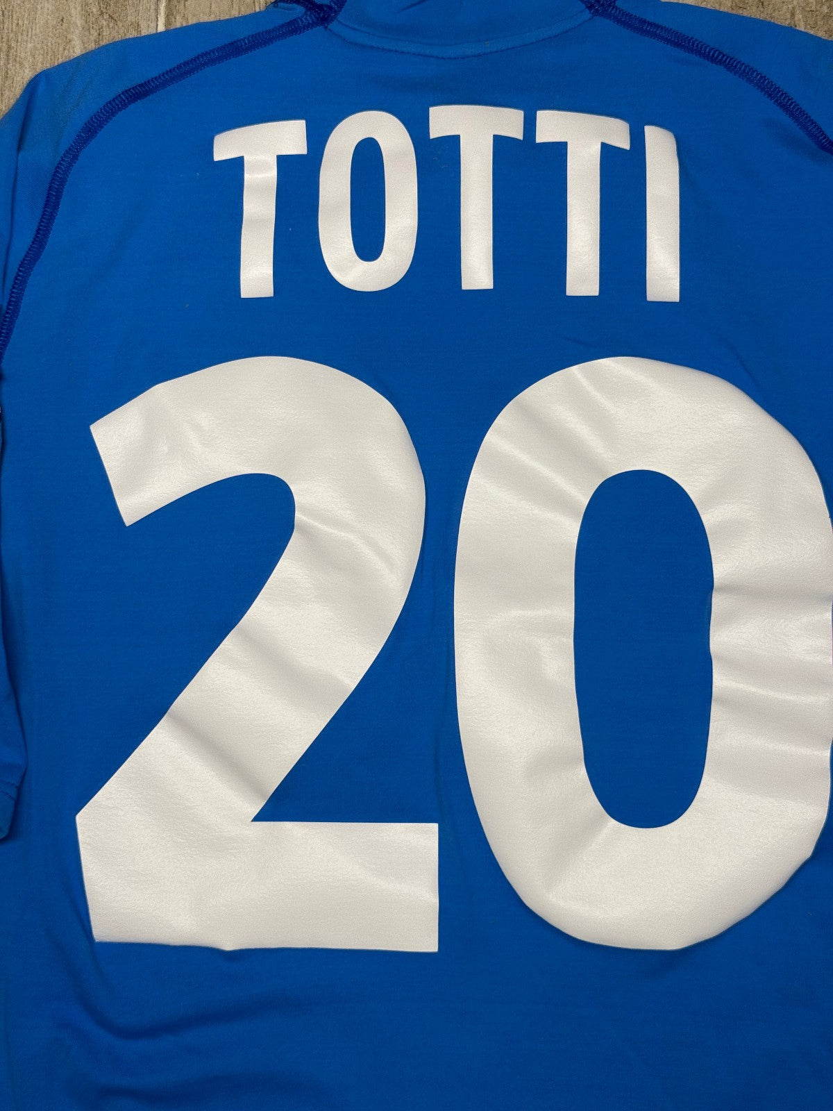 maglia italia Kappa EURO 2000 TOTTI 20 Player version home XL jersey