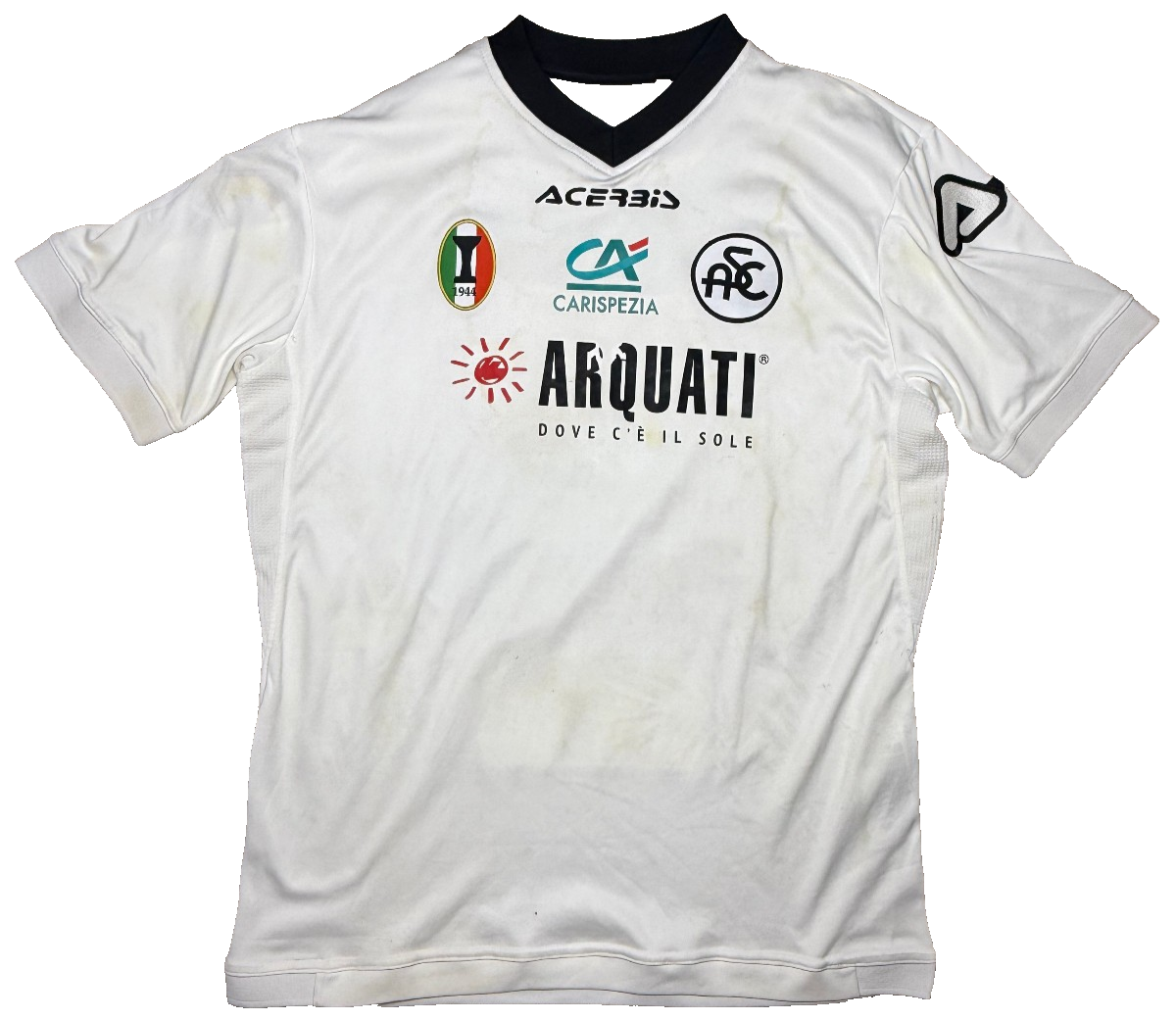 maglia calcio vintage La Spezia Granoche 2016 2017 Serie B away shirt XL