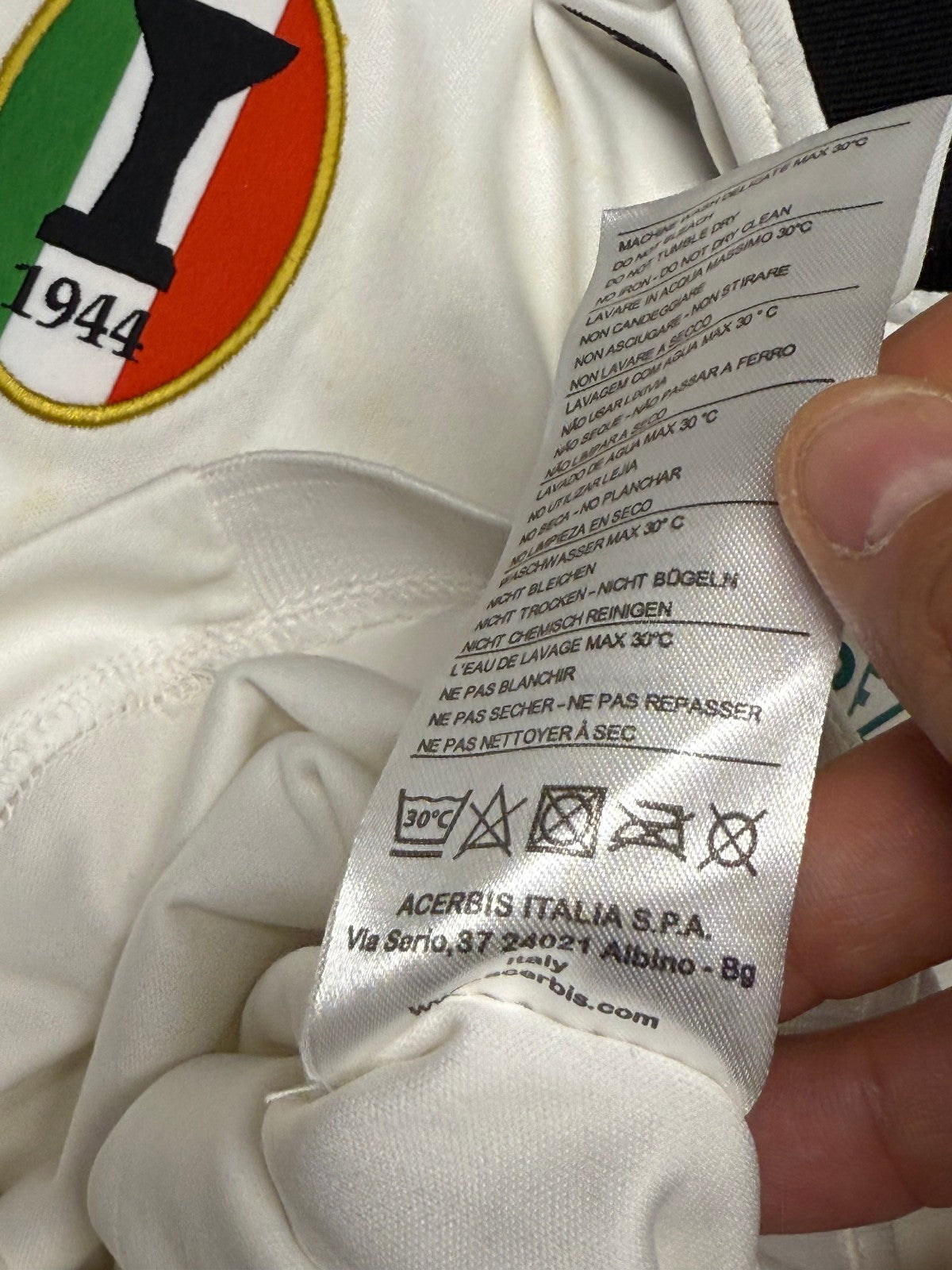 maglia calcio vintage La Spezia Granoche 2016 2017 Serie B away shirt XL
