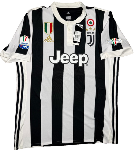 maglia calcio Adidas Juventus MANDZUKIC Finale Tim Cup Roma 2018 vs Milan L Jeep