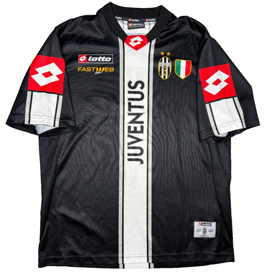 maglia calcio juventus Lotto 2002 2003 L training Worn Fastweb jersey vintage