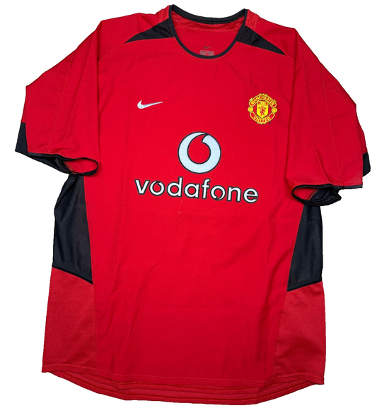 maglia manchester united 2002 2003 VERON Vodafone CR7 jersey Champions M