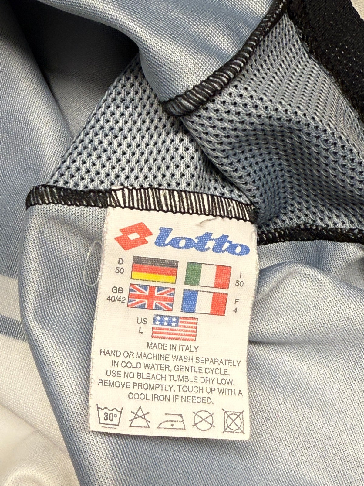 maglia calcio juventus Lotto 2002 2003 L training Worn Fastweb jersey vintage