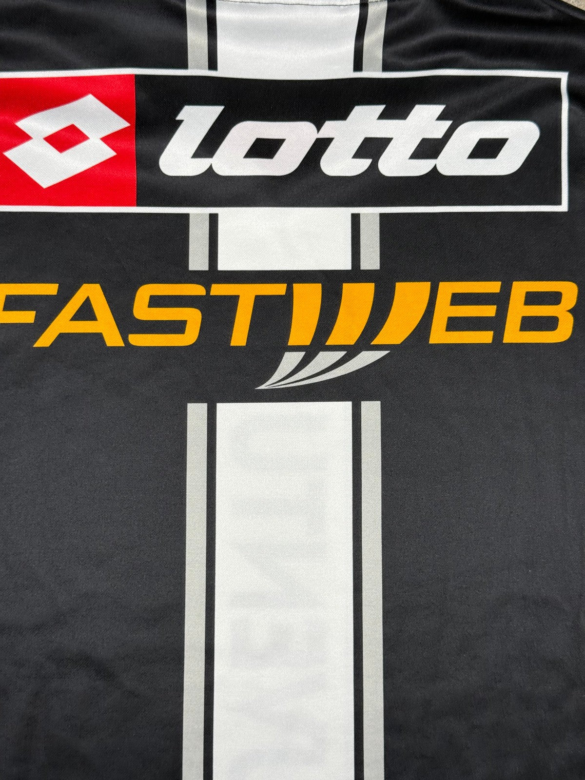 maglia calcio juventus Lotto 2002 2003 L training Worn Fastweb jersey vintage