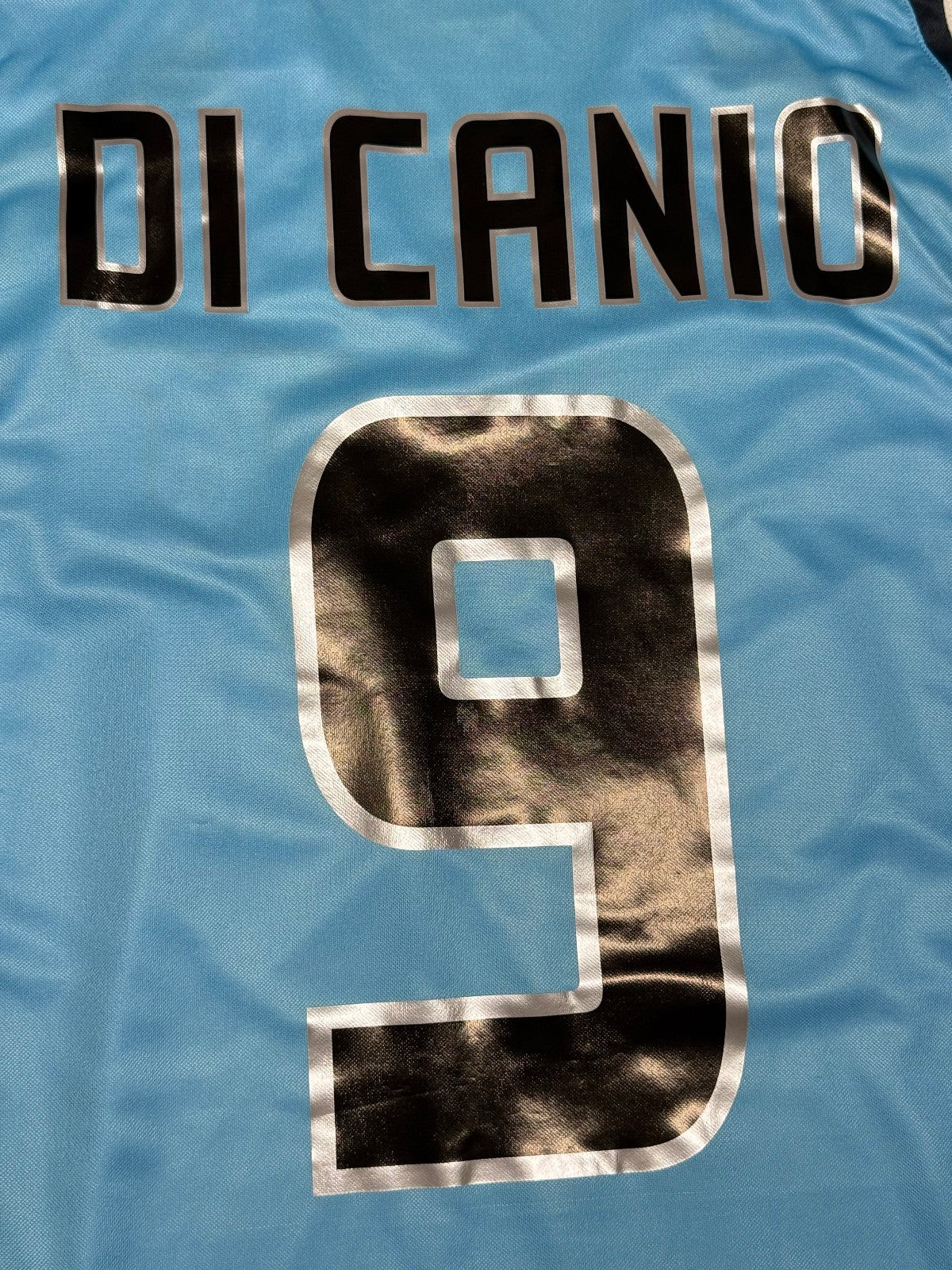 maglia calcio vintage Lazio Di Canio 2004 2005 Coppa Italia Puma Serie A XL