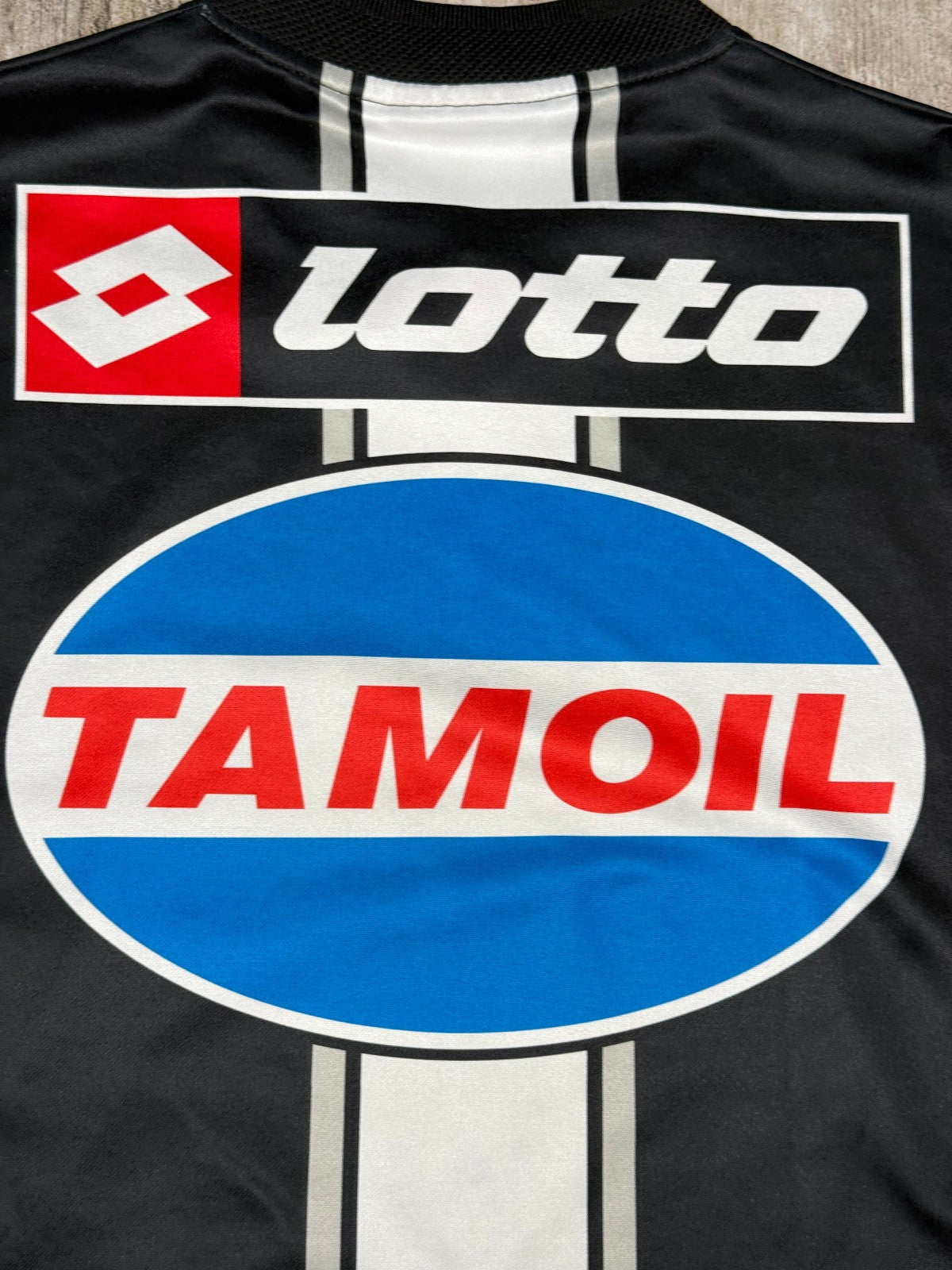 maglia calcio juventus Lotto 2002 2003 L training Worn TAMOIL jersey vintage