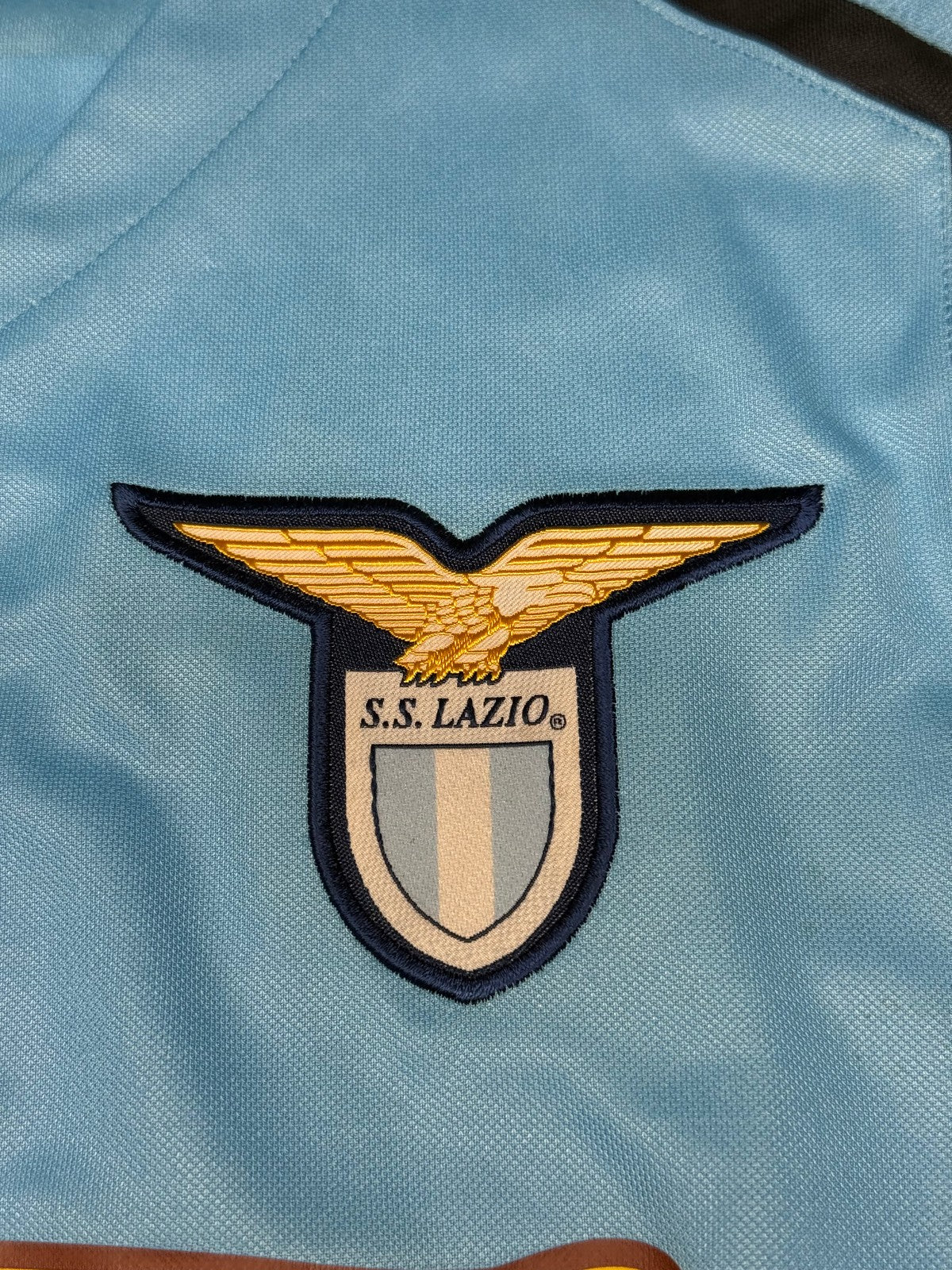 maglia calcio vintage Lazio Di Canio 2004 2005 Coppa Italia Puma Serie A XL