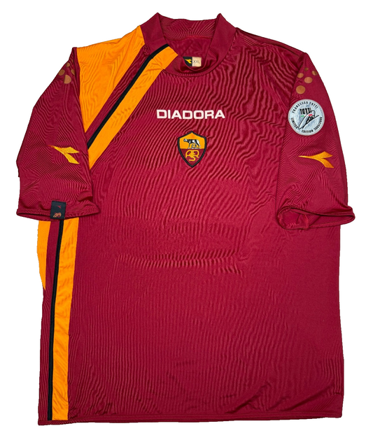 maglia calcio vintage AS Roma Totti DIADORA 2005 2006 home LIMITED EDITION XXL