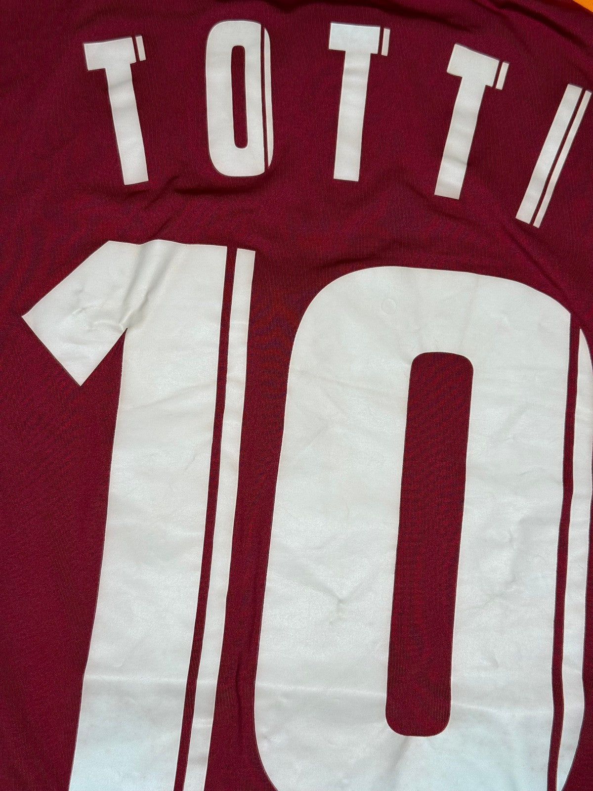 maglia calcio vintage AS Roma Totti DIADORA 2005 2006 home LIMITED EDITION XXL