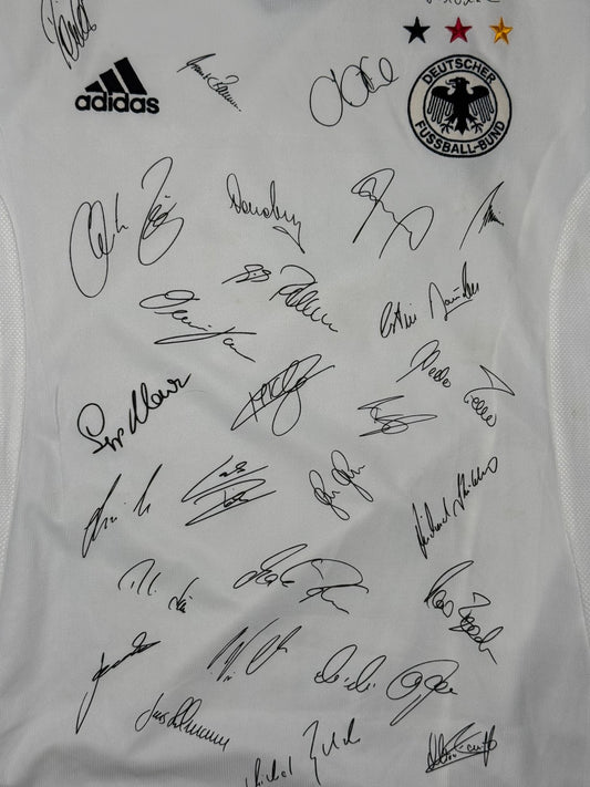 maglia deutschland Germania World Cup 2002 signed trikot vintage adidas jersey