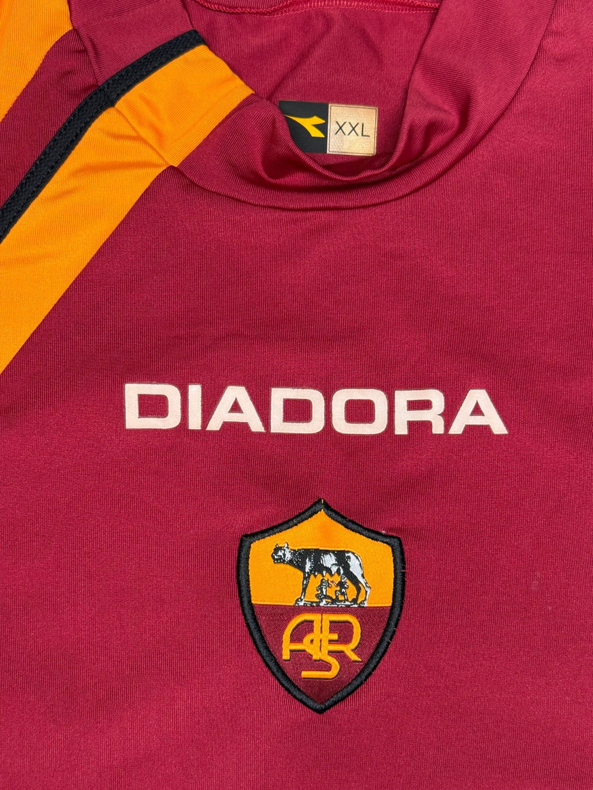 maglia calcio vintage AS Roma Totti DIADORA 2005 2006 home LIMITED EDITION XXL