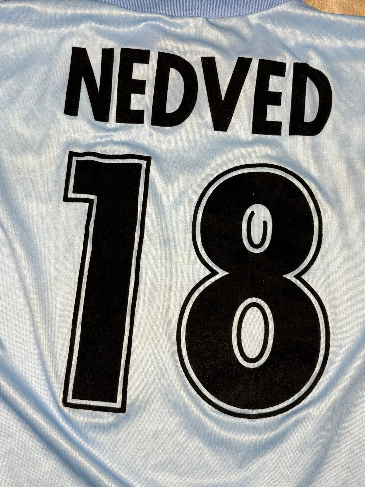 maglia calcio vintage SS Lazio Puma Cirio 1999 2000 Scudetto NEDVED FAN version