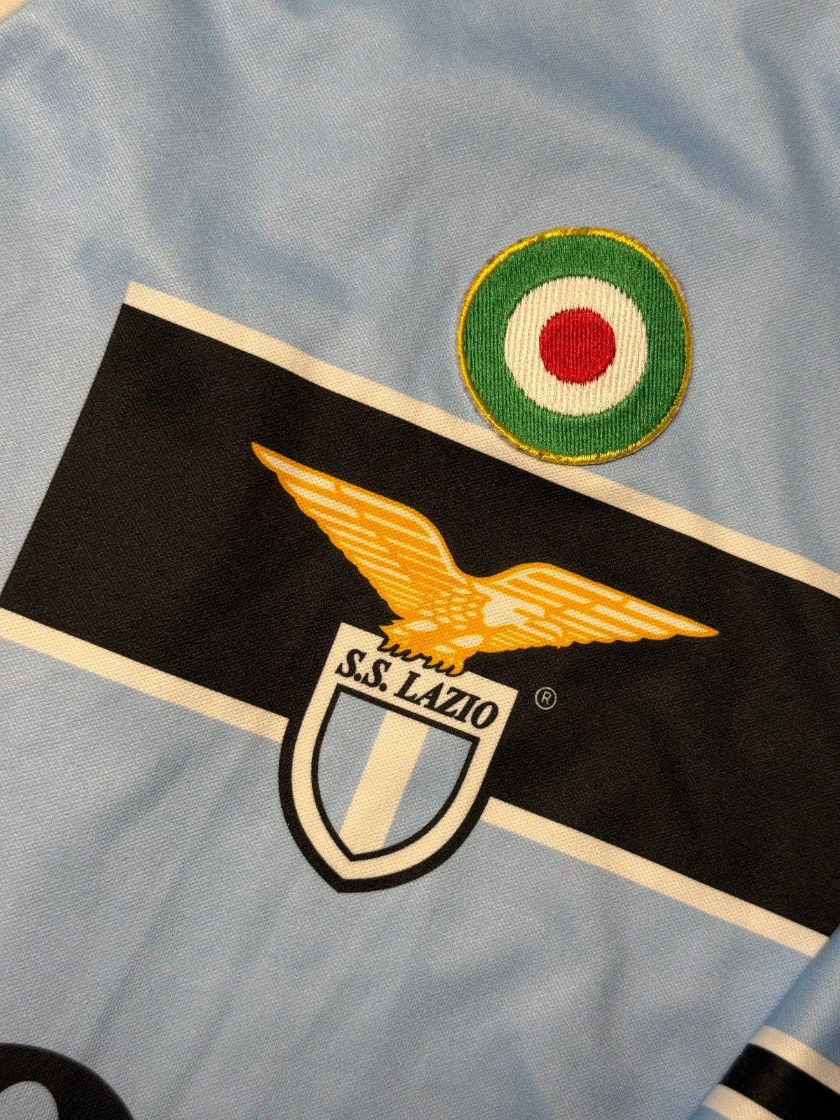 maglia calcio vintage SS Lazio Puma Cirio 1999 2000 Scudetto NEDVED FAN version