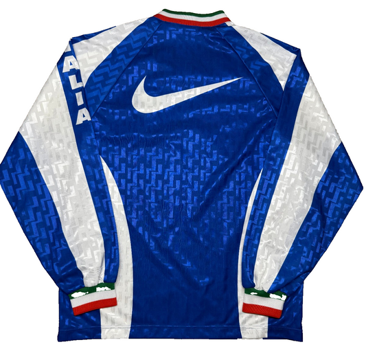 maglia calcio vintage ITALIA FIGC Nike 1998 Baggio Del Piero training shirt