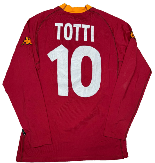 maglia roma Totti calcio scudetto 2000 2001 Kappa Ina Assitalia L home official