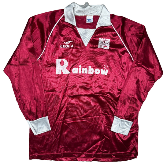 maglia calcio vintage Salernitana Legea RAINBOW 1993 1994 #10 home L