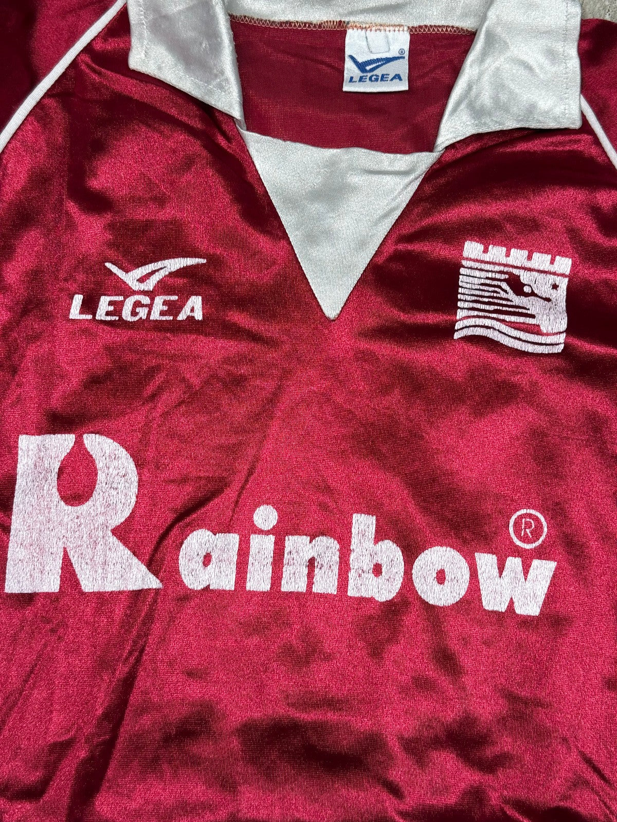 maglia calcio vintage Salernitana Legea RAINBOW 1993 1994 #10 home L