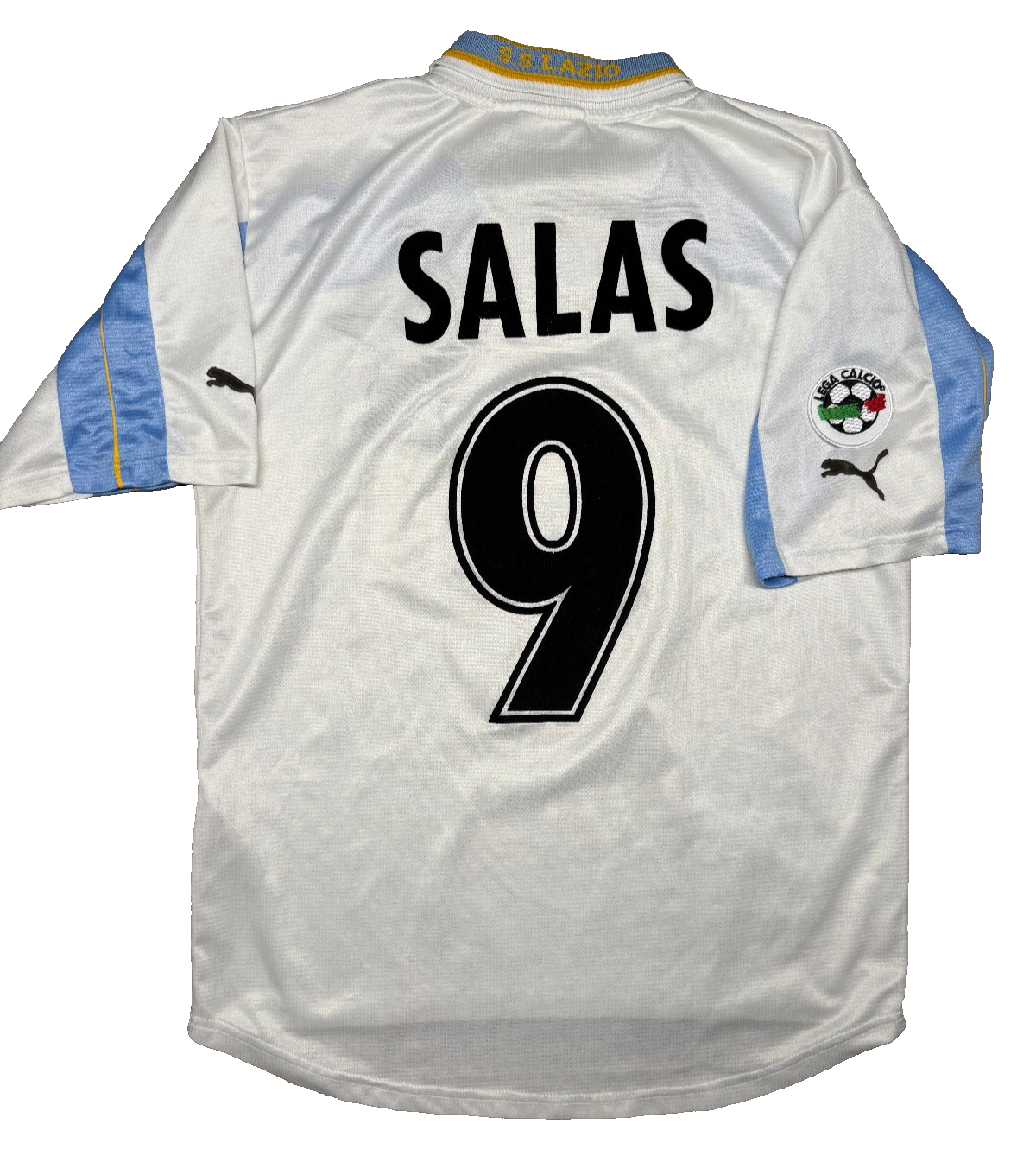 maglia calcio vintage SS Lazio Puma Cirio 1999 2000 Scudetto SALAS s 100 years