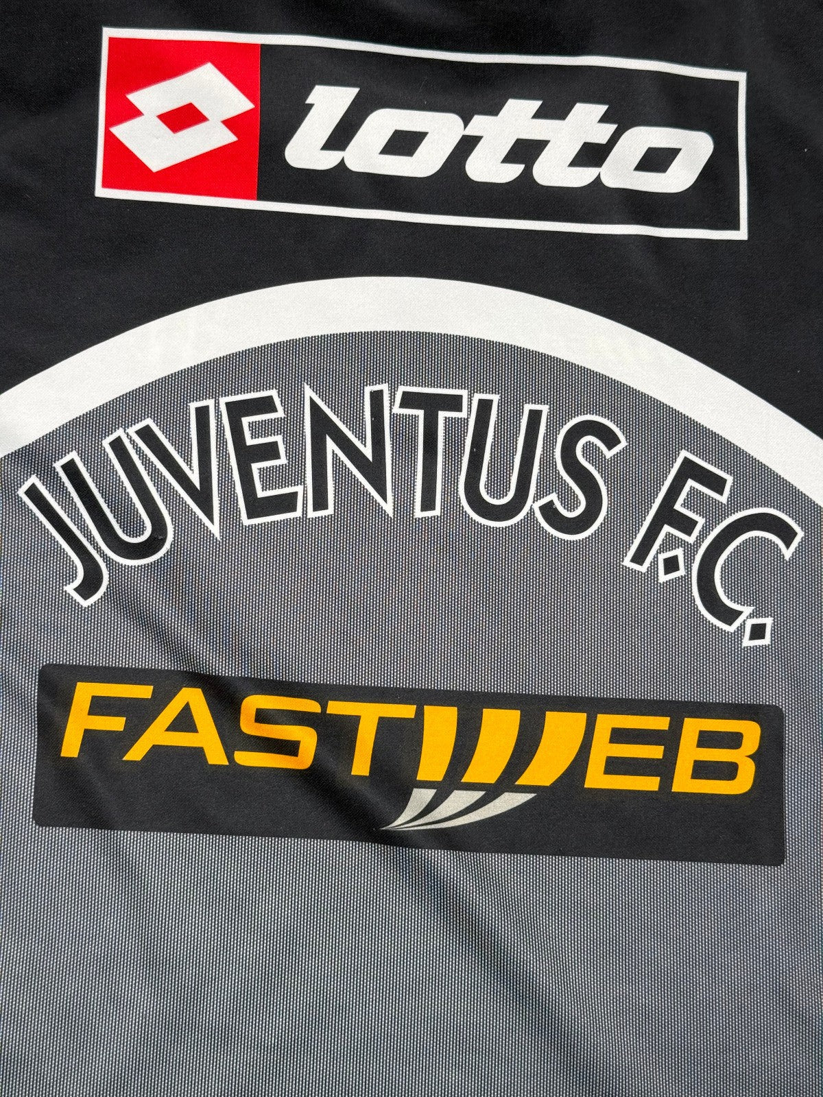 maglia calcio juventus Lotto 2001 2002 L training Worn Fastweb jersey vintage