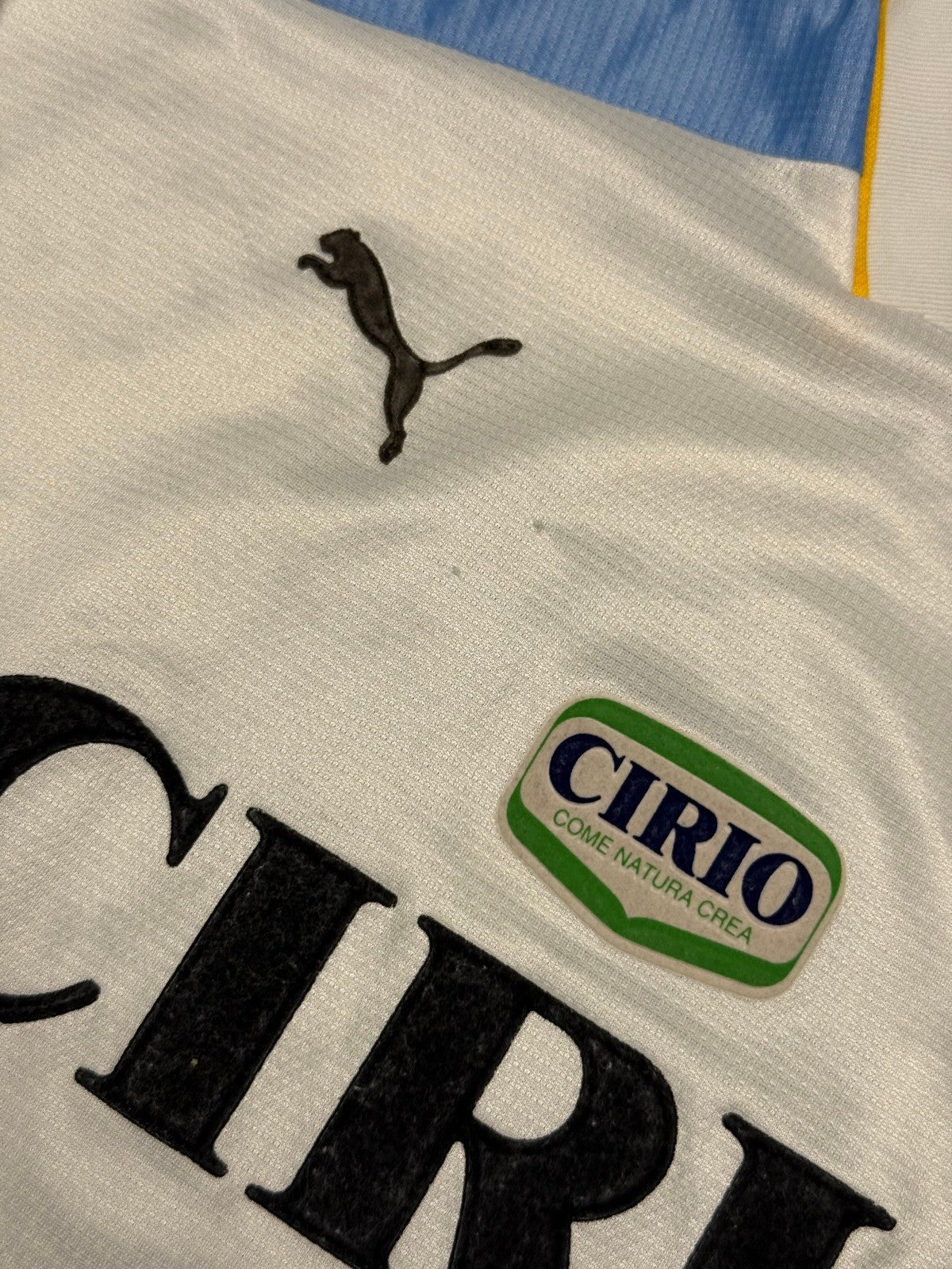 maglia calcio vintage SS Lazio Puma Cirio 1999 2000 Scudetto SALAS s 100 years