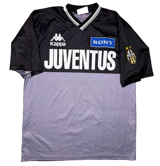 maglia calcio juventus Kappa 1995 1996 M training SONY jersey vintage