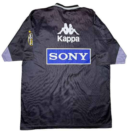 maglia calcio juventus Kappa 1995 1996 M training SONY jersey vintage