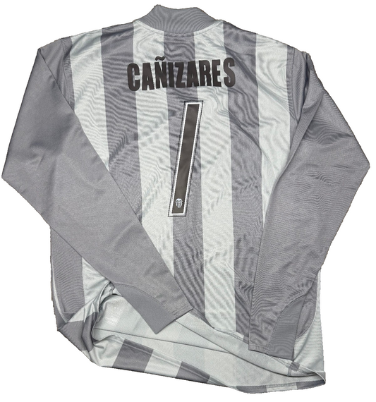 maglia calcio vintage Valencia CANIZARES Player Issue LFP 2007 2008 Nike Toyota