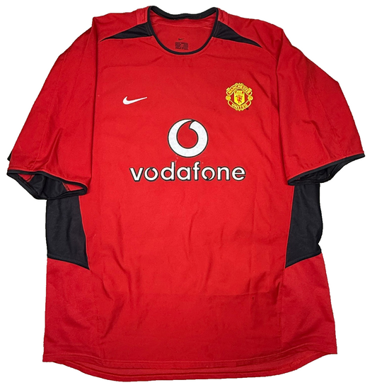 maglia calcio Cristiano Ronaldo manchester united 2002 2003 Vodafone CR7 XL