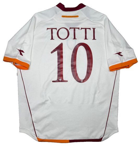 maglia roma Totti 2006 2007 Diadora Prodotto Ufficiale away XL