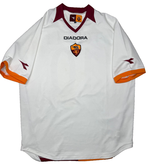 maglia roma Totti 2006 2007 Diadora Prodotto Ufficiale away XL