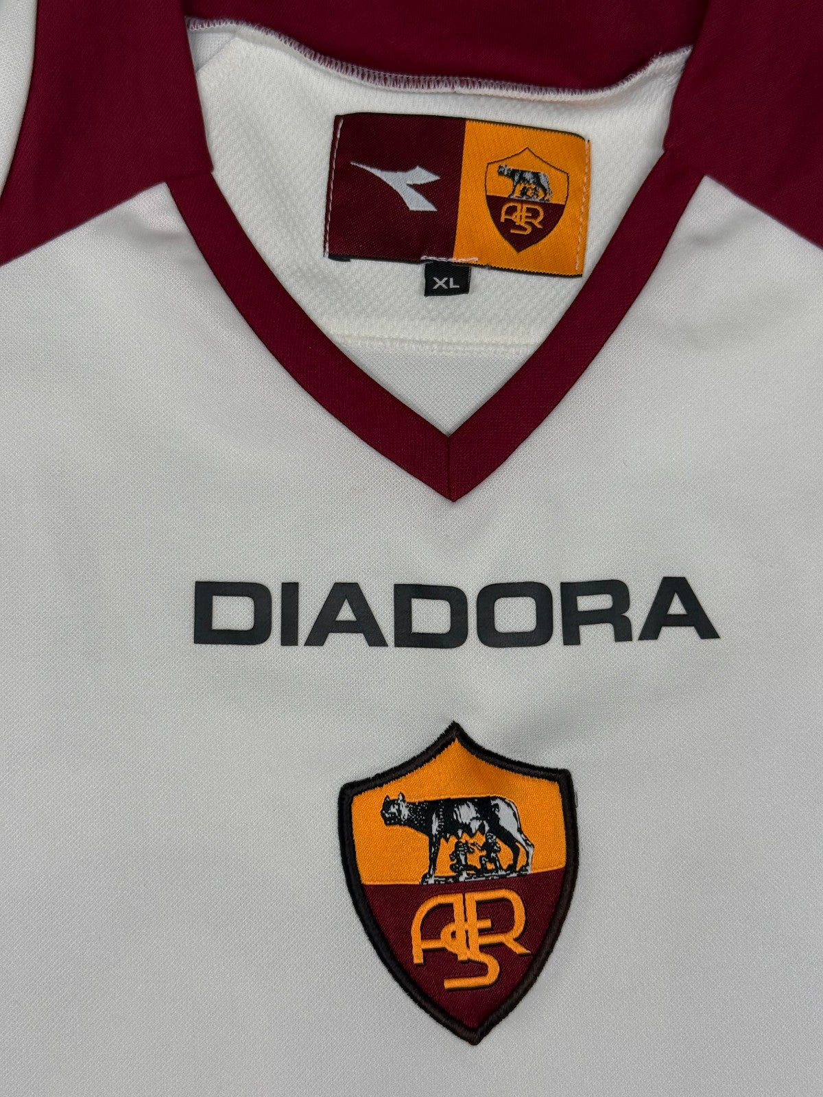 maglia roma Totti 2006 2007 Diadora Prodotto Ufficiale away XL