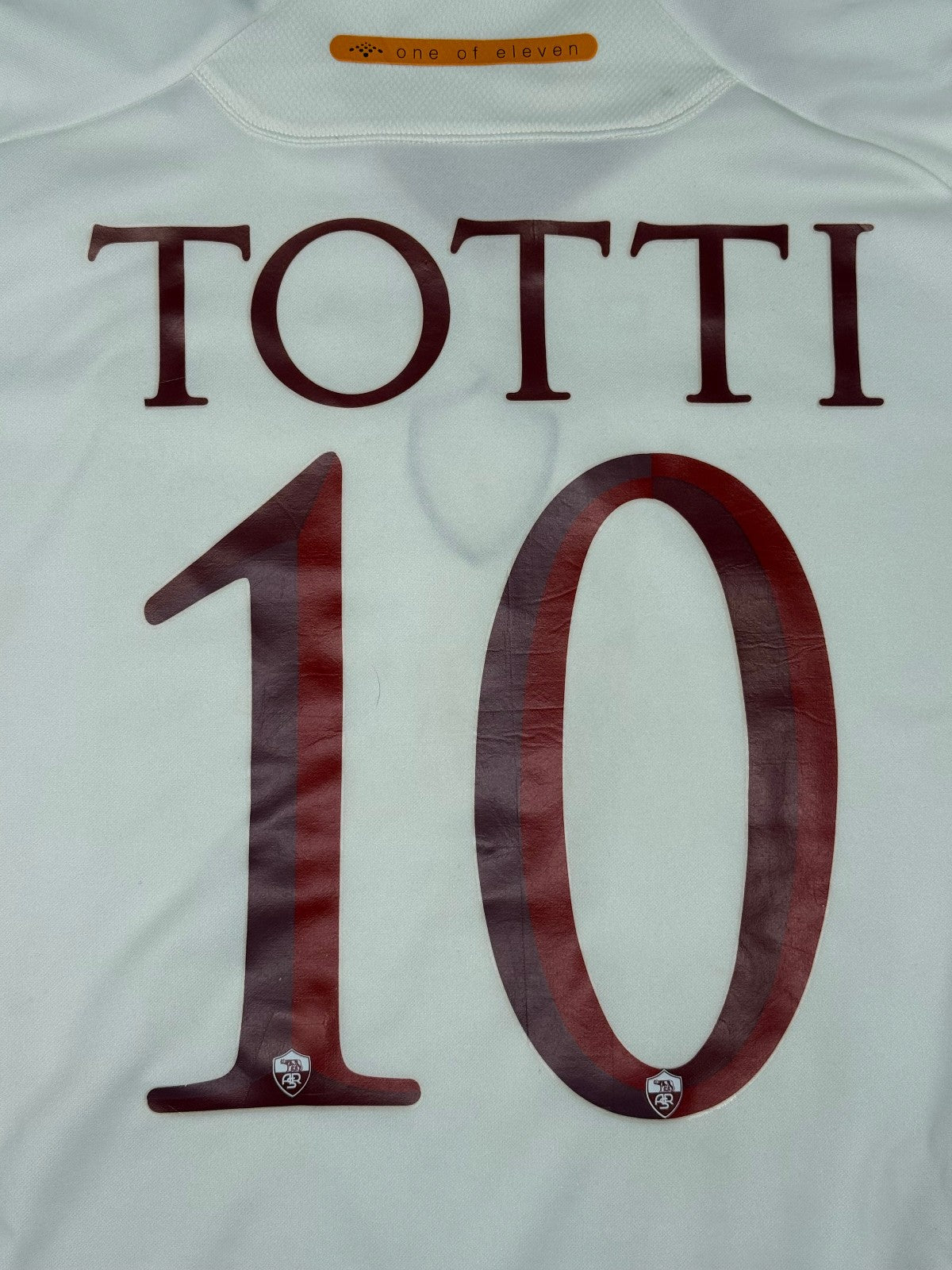 maglia roma Totti 2006 2007 Diadora Prodotto Ufficiale away XL