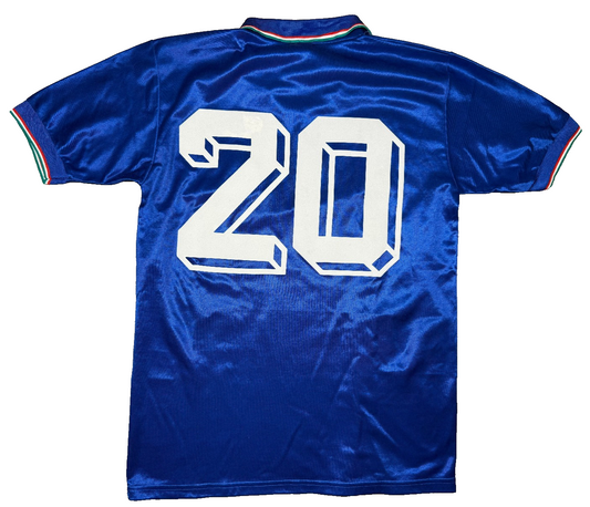 maglia calcio vintage Italia 1986 Diadora PAOLO ROSSI Mexico 86 World Cup player