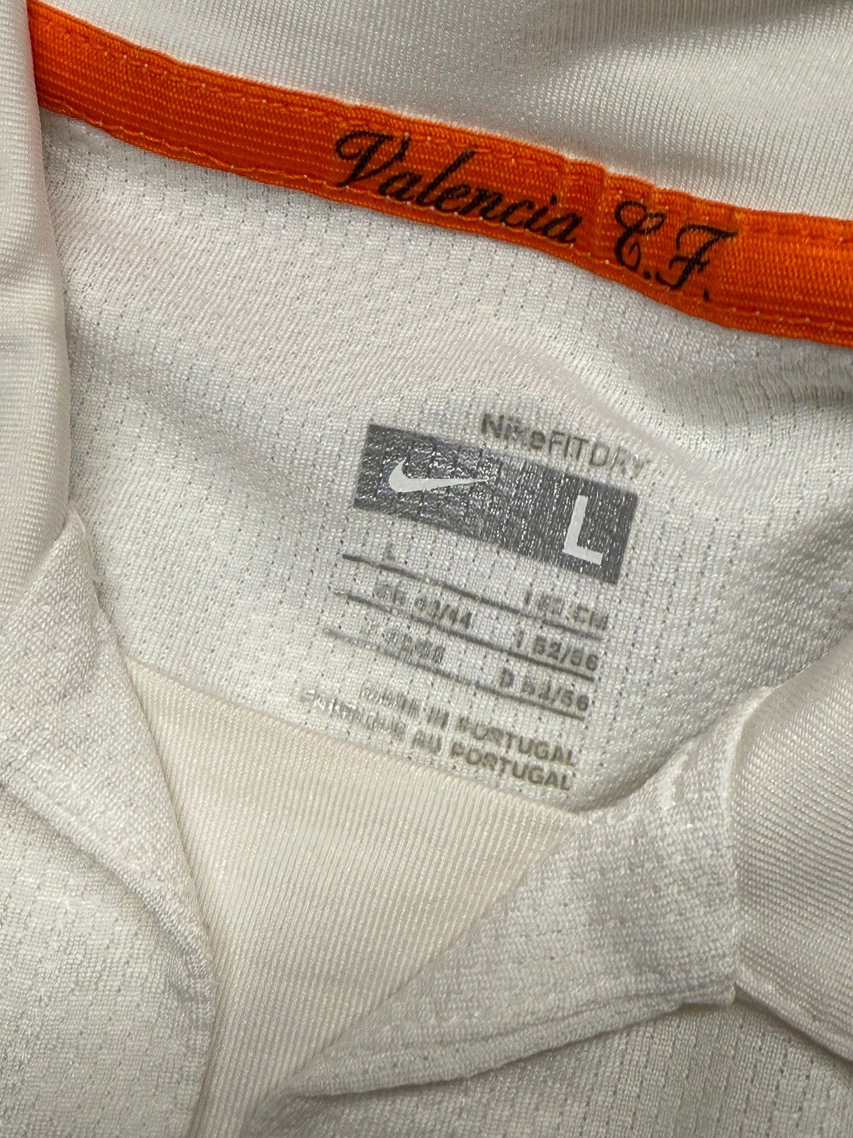 maglia calcio vintage Valencia David SILVA LFP 2007 2008 Nike Toyota