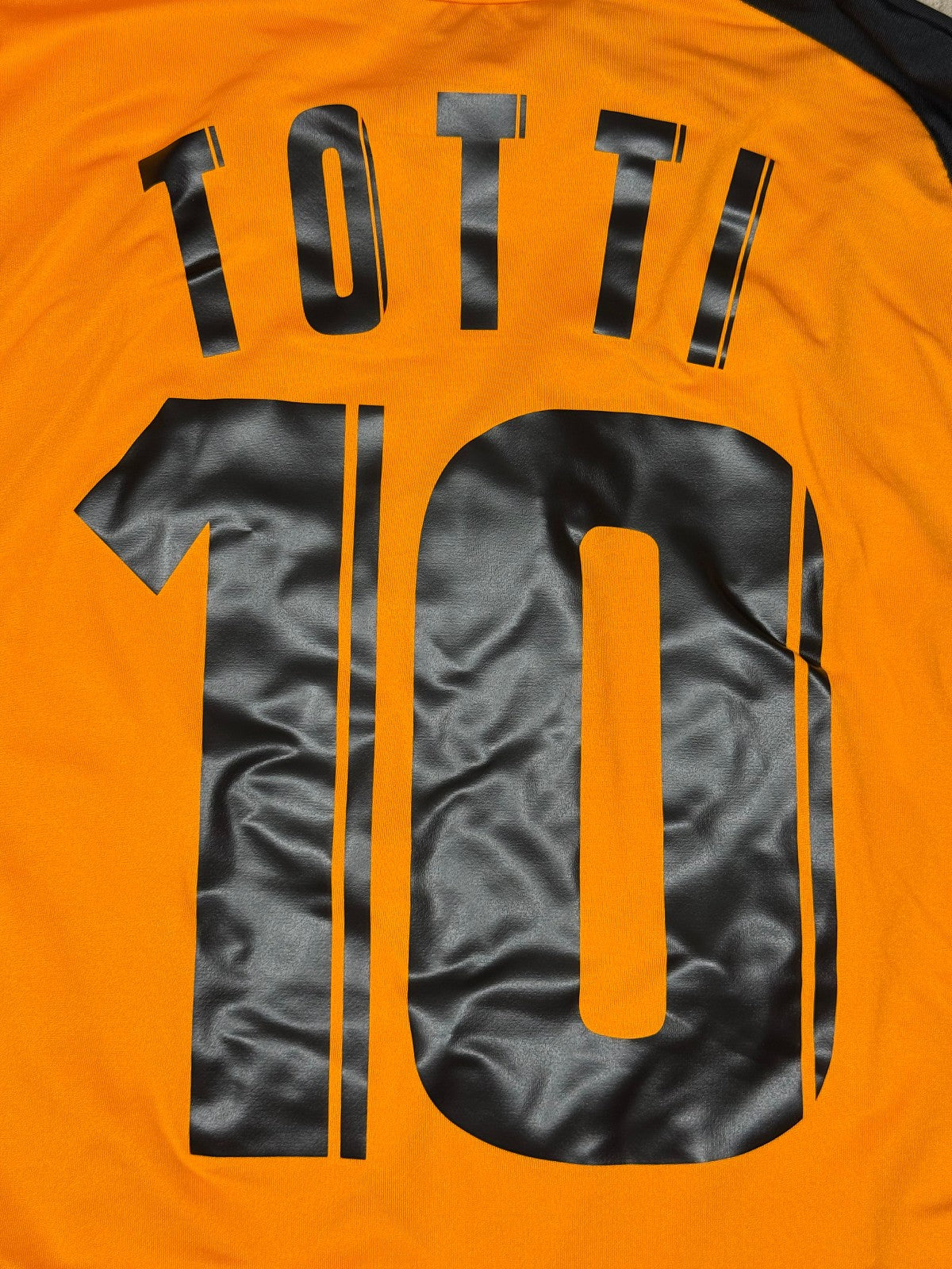 maglia calcio vintage AS Roma Totti DIADORA 2005 2006 third shirt XL