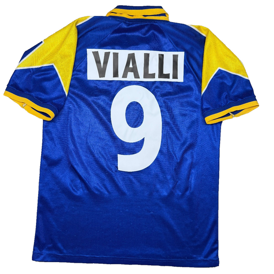 maglia calcio Vialli Juventus Kappa vintage 1995 1996 SONY Home Final Champions