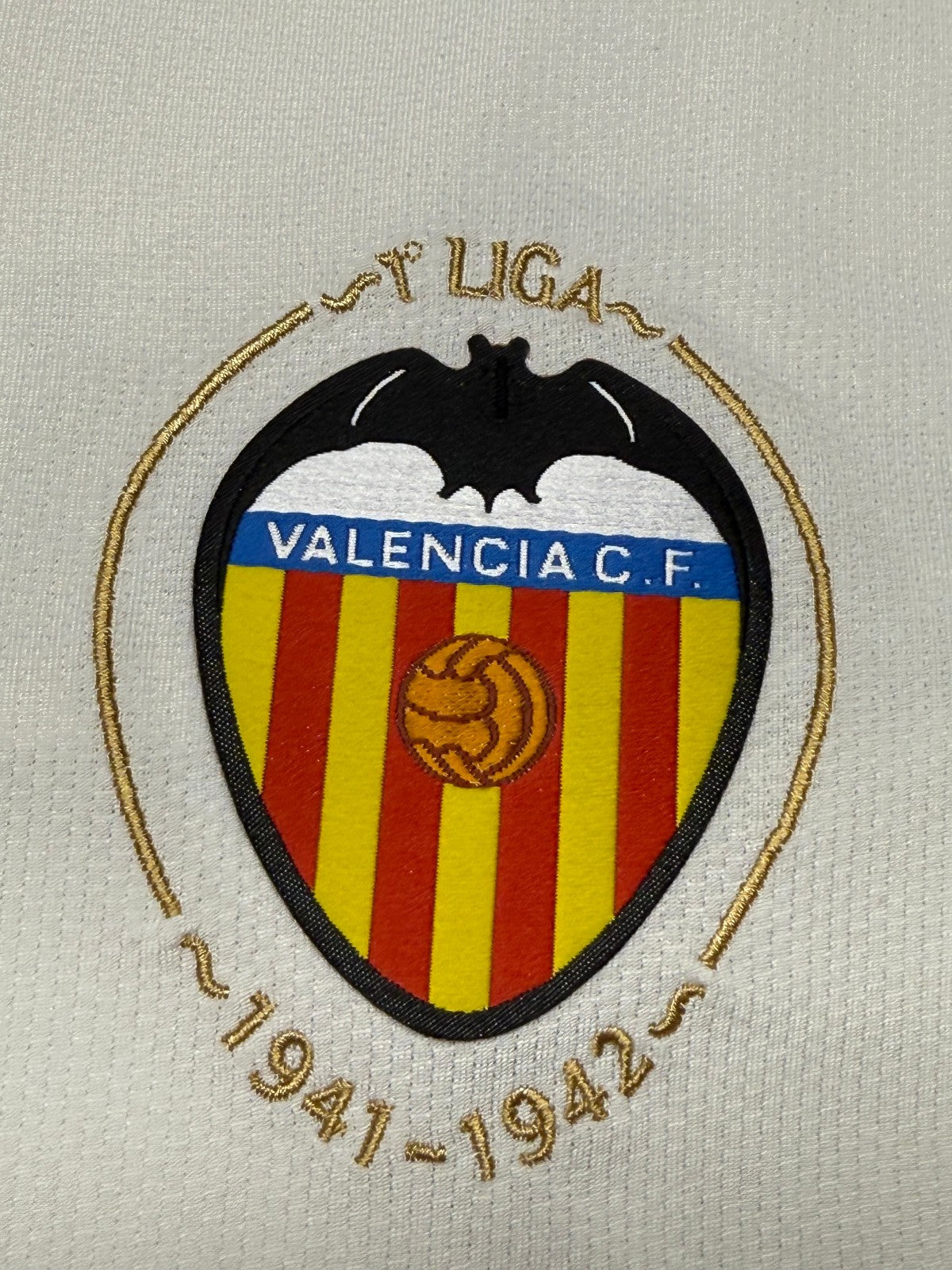 maglia calcio vintage Valencia David SILVA LFP 2007 2008 Nike Toyota